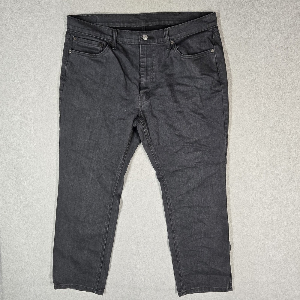 Levi's 541 Men Jeans 38X30 Gray Denim 27" Inseam Athletic Fit Tapered